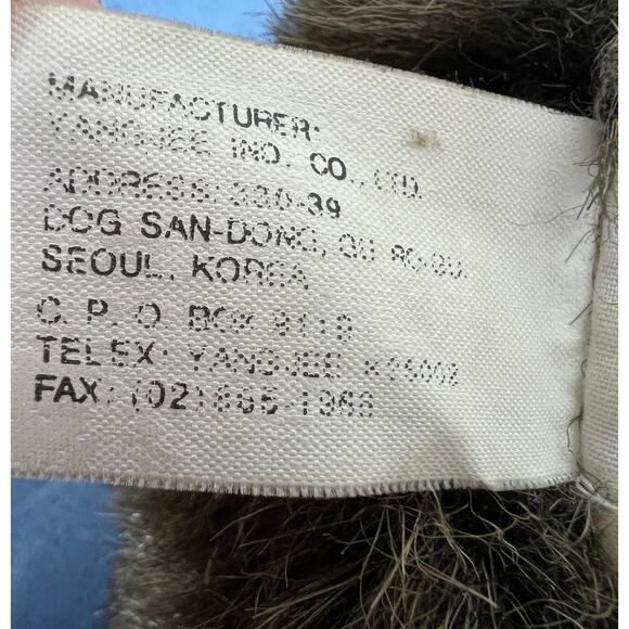 Vintage Yangjee Brown Gorilla Plush Hand Puppet 12" - Picture 5 of 6